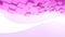 Purple rectangular box that toggles randomly in Modern Art minimal and pastel purple background