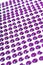 Purple Rhinestone background. Heart shape texture as backdrop isolated white studio photo. Bling rhinestone crystal