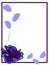 Purple Rose Border