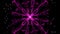 Purple rotating smoke patterns, live fractal with flashing lights on black background,