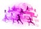 Purple runners