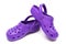 Purple sandal