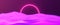 Purple sea and laser sun background