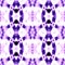 Purple Seamless Batik. Geometric Boho. Pink