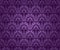 Purple seamless ornament