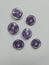 Purple sewing buttons