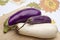 Purple, Sicilian Zebra and White Eggplant Varities