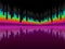 Purple Soundwaves Background Shows DJ Music And Songs