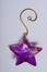 Purple star glass