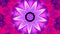 Purple star kaleidoscope