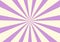 Purple sunburst background with rays