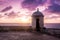 Purple Sunset over Defensive Wall - Cartagena de Indias, Colombia