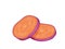 Purple sweet potato. Okinawa yam sweet potato. Healthy food concept.