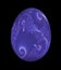 Purple Swirl Easter Egg