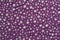 Purple textile tablecloth with stars