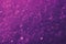 Purple texture of toned freshly fallen snow. Christmas template for design. Clearly visible individual snowflakes.