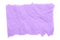 Purple textured wrinkled torn rectangle paper banner