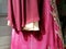 Purple traditional robe for religious Turkish women in the bazaar in Adapazari