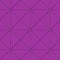 Purple triangular tile ornament