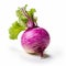 Purple Turnip On White Background - Lensbaby Optics And Bold Saturation Innovator