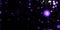 Purple violett glamour light bokeh particles motion falling in black night