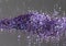 Purple vivide crystals - Potassium permanganate