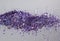 Purple vivide crystals - Potassium permanganate