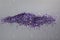 Purple vivide crystals - Potassium permanganate
