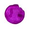 Purple watercolor circle
