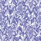 Purple wavy pattern in periwinkle lilac color of the year. Seamless swirl textured water effect. Trendy nautical summer