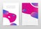 Purple white design for annual report, brochure, flyer, poster. Abstract purple white background vector illustration for flyer,