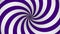 Purple and white rotating hypnosis spiral