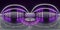 Purple and White Tunnel With Stairs and Lights, A Captivating Pathway for Adventure 360 panorama vr environment map 3D