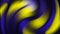Purple, yellow and black color blurred footage. Twisted background with smooth movement of the gradient in the frame for logo or