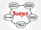 Purposes of maintaining Budget mind map