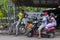 Push bikes and motor bikes are the most common forms of transport seen in Sri Lanka.