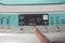 Push start button washing machine