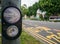 Push To Walk Button in a Crosswalk