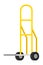 Pushcart icon cartoon