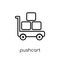 Pushcart icon from collection.