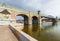 Pushkin (St. Andrew) pedestrian bridge in Moscow.