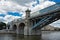 Pushkinsky Andreyevsky Bridge for pedestrians