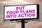 Put Your Plans Into Action on Outdoor Advertsing Billboard