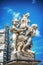 Putti fountain in Piazza dei Miracoli in Pisa