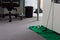 Putting Green in Modern White Office Corporate Fun Entertainment