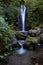 Putzubeltz Ur-jauzia waterfall, Arantza, Navarre