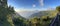 Puu O Kila Lookout and Overlook at Kokee State Park in Kapaa on Kauai in Hawaii