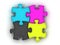 Puzzle. cmyk