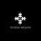 Puzzle health logo vector