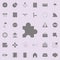 Puzzle icon. web icons universal set for web and mobile